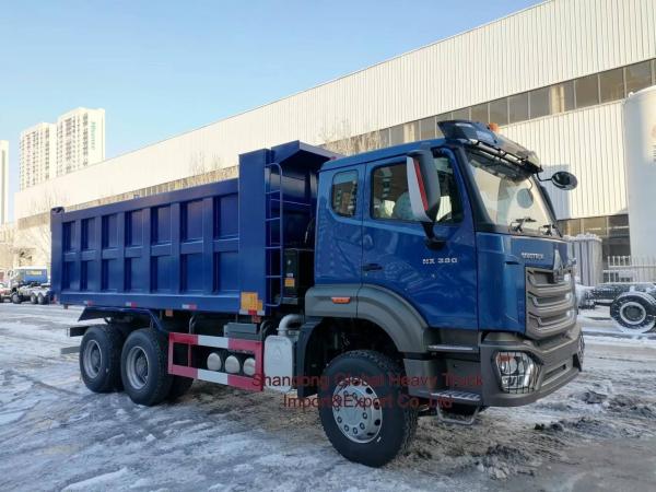 Sinotruk HOWO Nx Tx Second Hand 10 roues 371 HP 6X4 camion de minage à basse vitesse