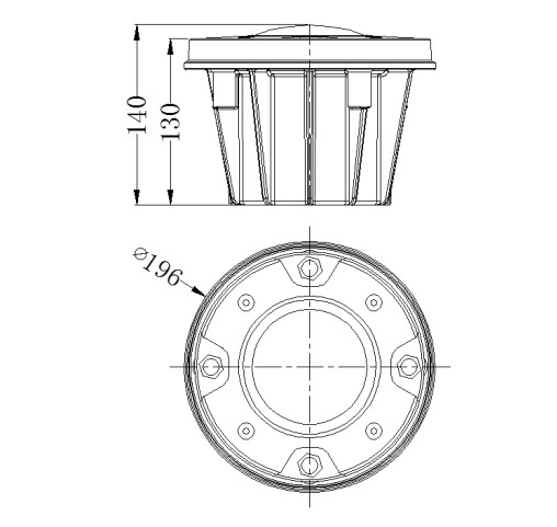 Пешеходный переход света величины наибольшей допускаемой нагрузки на опору 50tons