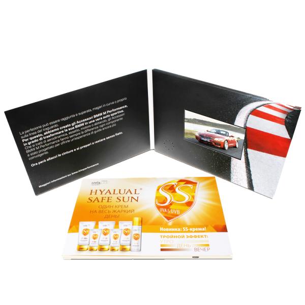 350gsm Coated Paper Digital Video Mail Card Including 8GB Internal Storage Optimized for Effective Client Engagement and Marketing