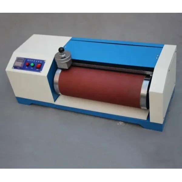 Precision-Calibrated Abrasion Testing Machine with 460mm Roller Length for Elastic Material Wear Resistance Testing
