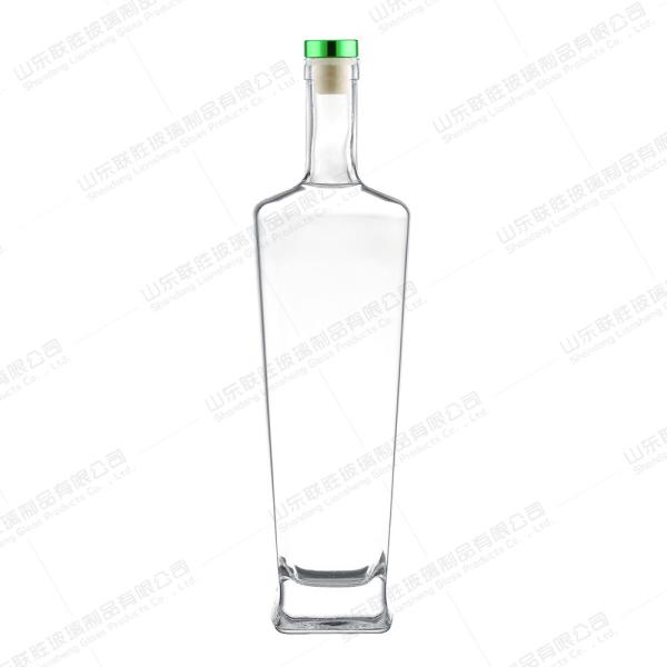 Beverage Industry Customized Clear Glass Bottles For Liquor And Spirits