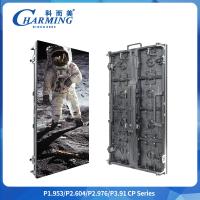10% à 90% RH 7680Hz Fréquence de rafraîchissement 500x500mm/500X1000mm P2.9mm led mur vidéo pour location de concerts et panneau publicitaire