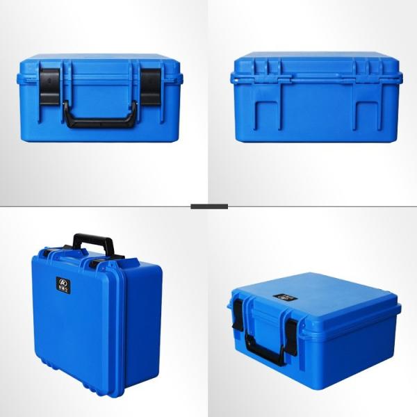 Customizable Hard Plastic Storage Case with Reinforced 304 Stainless Steel Chain and 308*295*227mm External Size for Camera Equipment