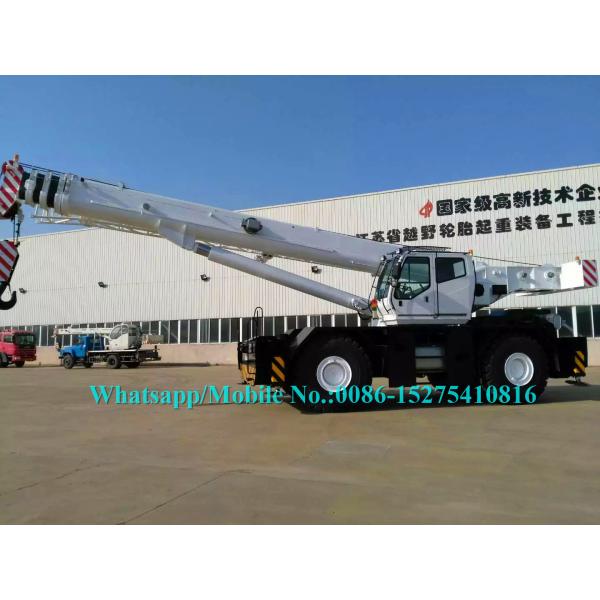 Brand New 30 Ton 35 Ton Mobile Crane , RT35 Zoomlion Truck Crane 46m Lifting Height