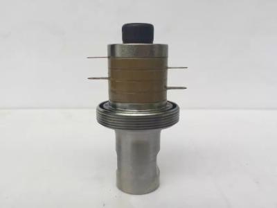 Ultrasonic Welding Transducer , High Power Ultrasonic Transducer For Auto Welding