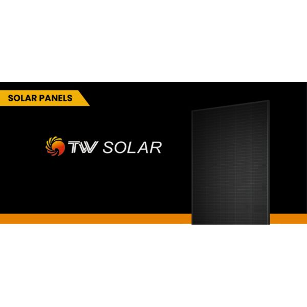 Discount Price  410w 430w 450w Solar Panel TW Solar Panel Full-black Bifacial TWMNH 48HC430-450W N-type Half-cell Solar Panels