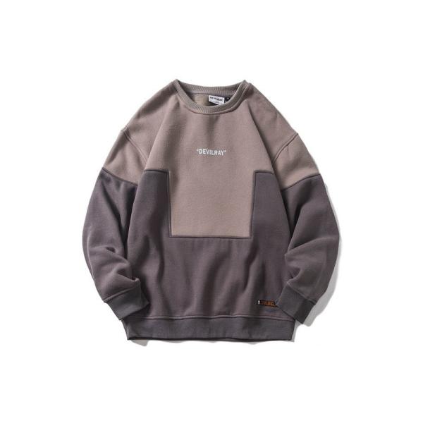 Custom cheap retro couples dress with loose sanforized sweatshirts wholesale