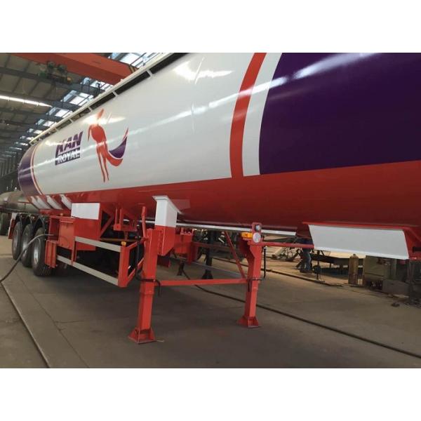 22MT Tri Axle LPG Transport Trailer 49600 Liters Gas Tanker Semi Trailer