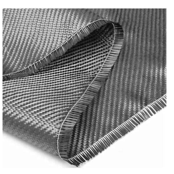 Black 3K 240g Carbon Fiber Fabric Twill Weave Light Weight For Car Decoration