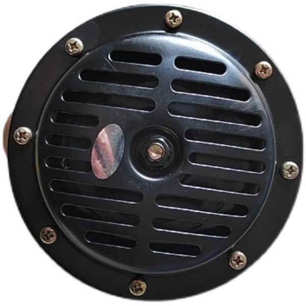 24V Dual Voice Disc Electric Horn Bus Truck 400-500Hz 720h Salt Spray Continuous Operation Bus Spares
