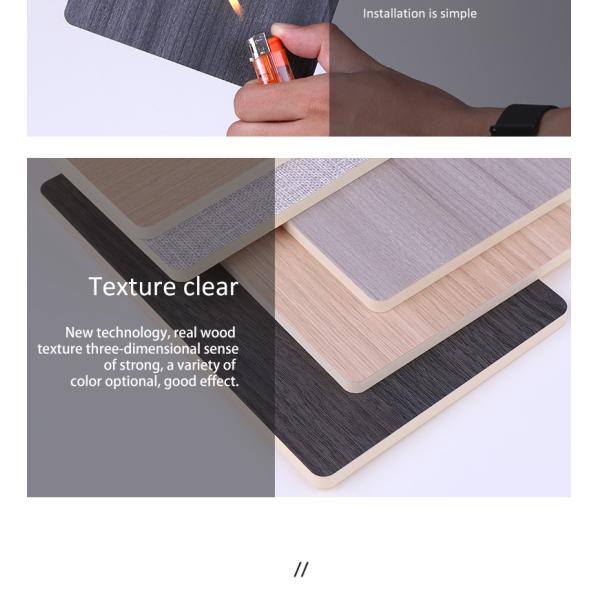 Горячие панели стены облицовки древесины угля зерна древесины доказательства огня и насекомого продажи бамбуковые