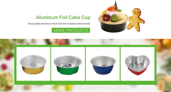 Aireline Rectangle Shaped, Disposable Aluminum Foil Pan, Take-Out Food Containers, Foil Cake Cup
