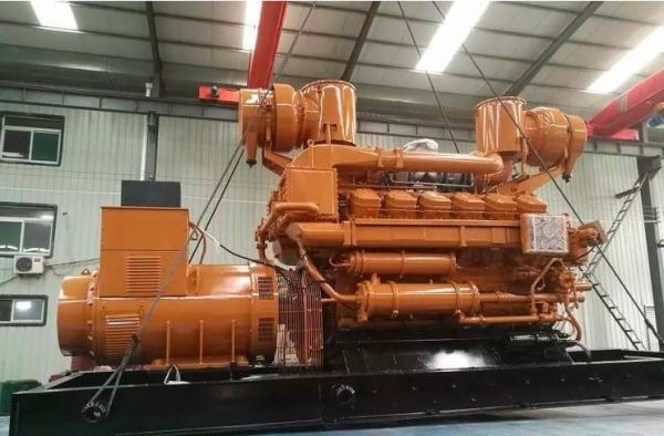 Reciprocating Piston Movement 500kw Water-Cooled Jichai 12V190zldz-2 Biogas Generator