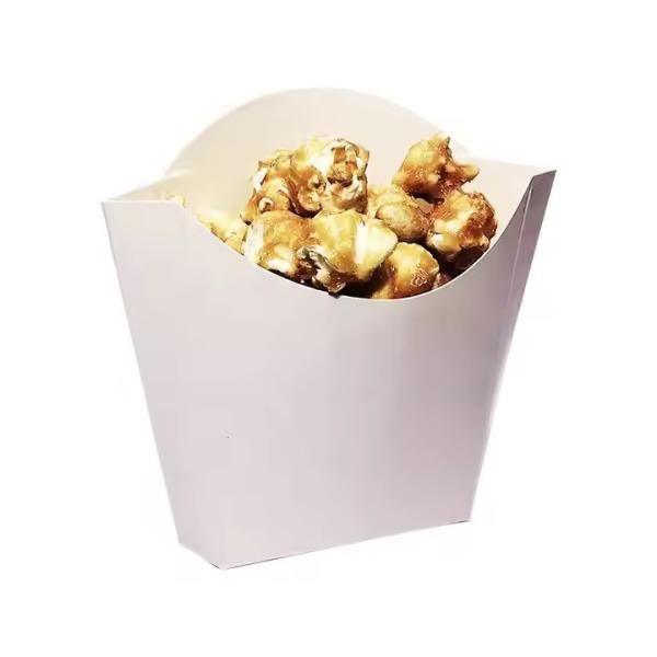 Customized French Fry Box  Eco-friendly, Recyclable, Disposable Fast Food Paper Box Packaging Box