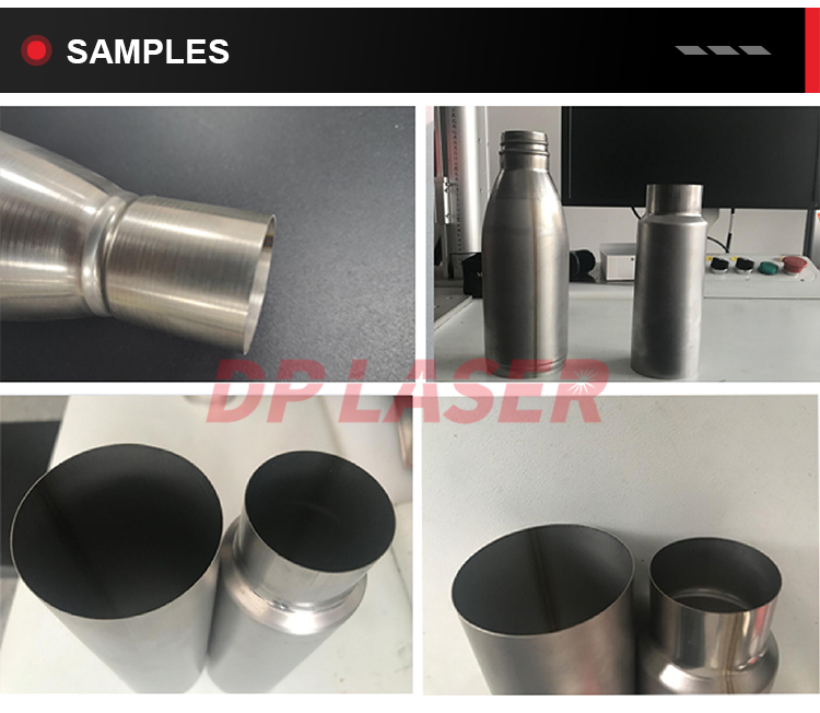 Автомат для резки лазера волокна бутылки с водой чашки Thermos чайника нержавеющей стали 304