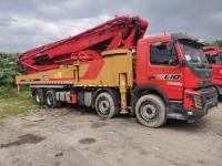 2019 Volvo chassi 62m 44000KG Sany caminhão de bomba de concreto de segunda mão com pressão de bombeamento de 8,3-13 Mpa