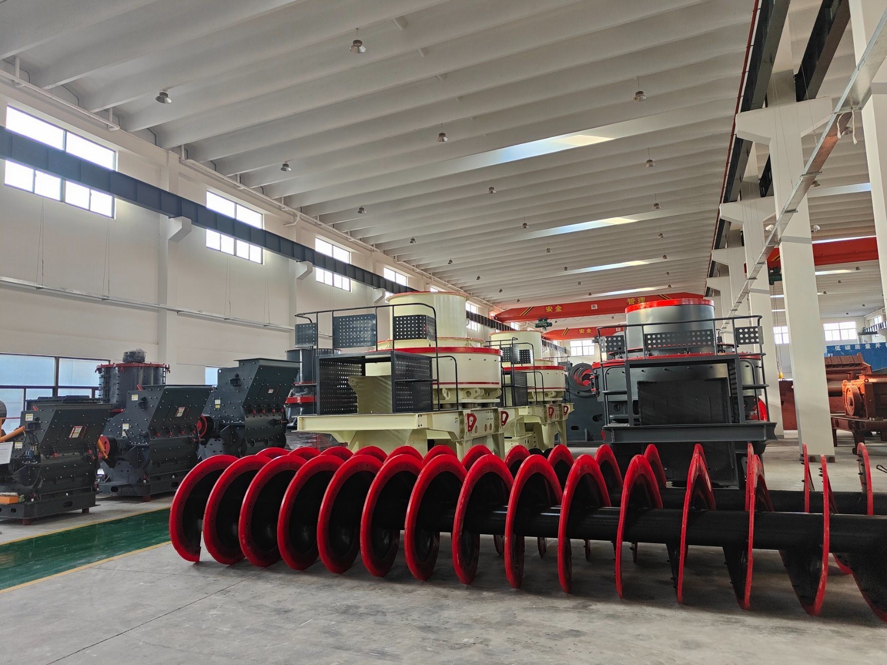 Spiral Sand Washer with Capacity T/H 100-350tph within Motor Power 11-18.5kw