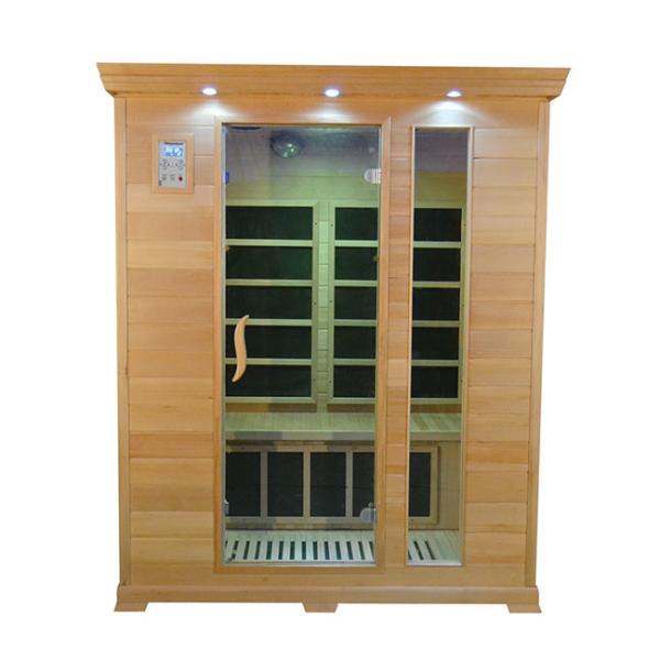 Hemlock Chromotherapy Infrared Home Sauna Room 3 Person 240V