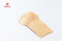 La cuillère naturelle en bois de bouleau bifurque le volume biodégradable jetable de couverts de couteaux