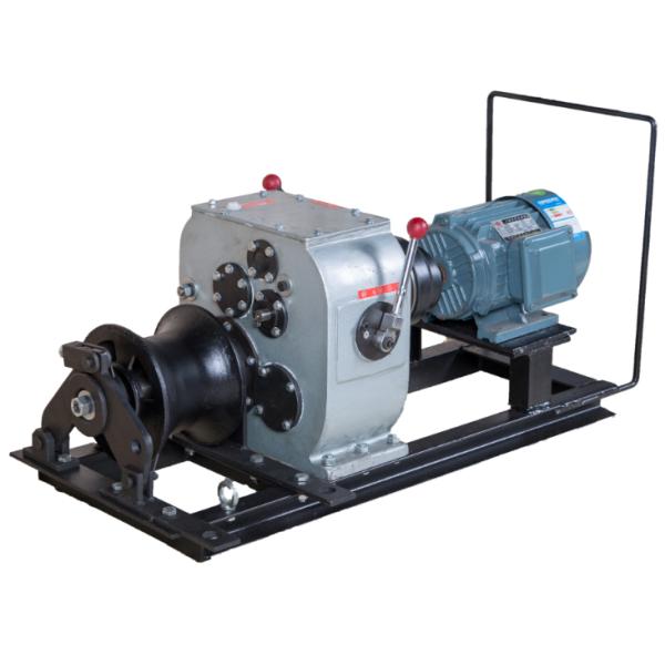 Electric Engine Powered Winch For Power Construction , 3 Ton Fast Speed