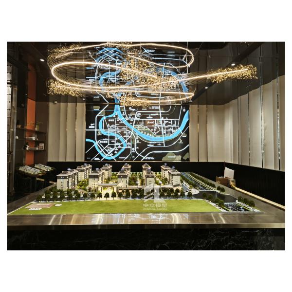 Customized LED Architectural Scale Model 1:150 For Residential Commercial Developments
