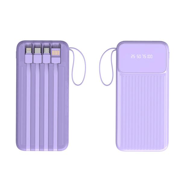 5V/2A Type-C Input Powerbank 10000mAh Slim Mobile Charger Power Bank With CE Certificate