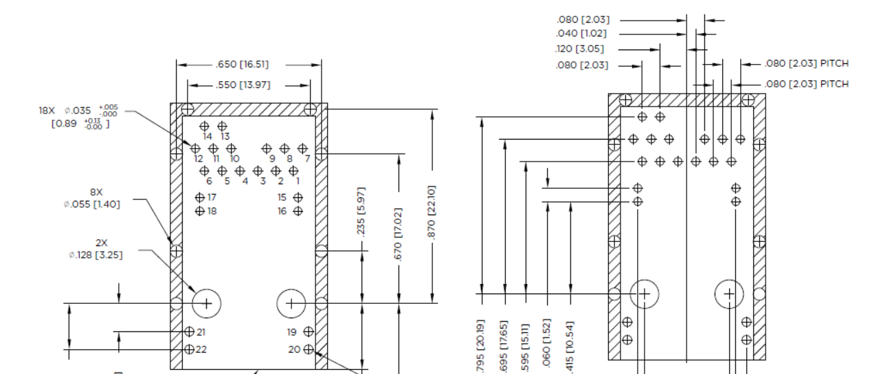 JX17-1131NL1X1 соединители платы-Вверх 10GBase-T RJ45 изрезанные для промышленное на открытом воздухе