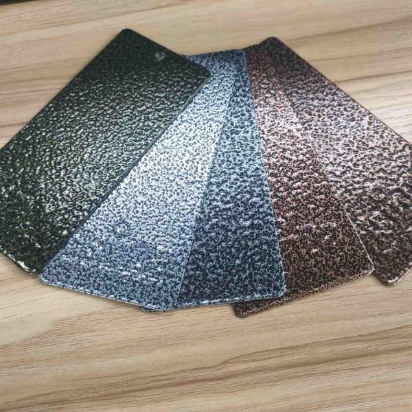 100% Solid Hammertone Powder Coat with Average 32-42μm Particle Size and Specific Gravity 1.2-1.7g for Superior Metal Coating