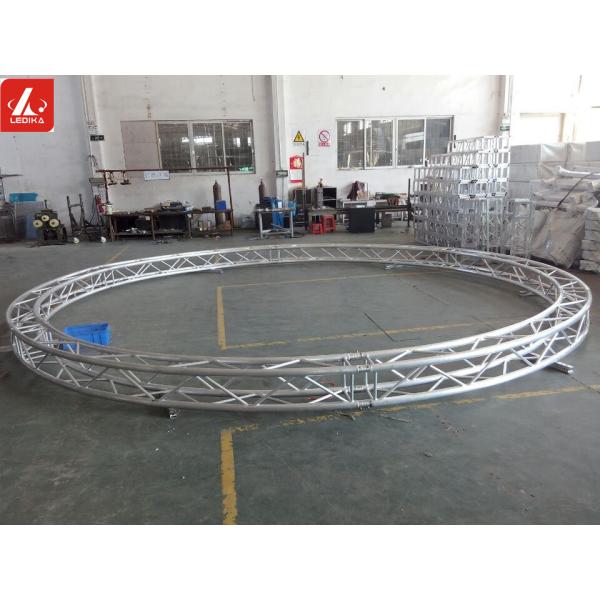 Spigot Circular Irregular Shape Aluminium Stage Truss For Indoor / Outdoor Event