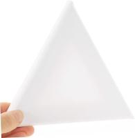 6 Pack Triangle Blanc Tissu étiré 15 cm 100% coton Tissu étiré