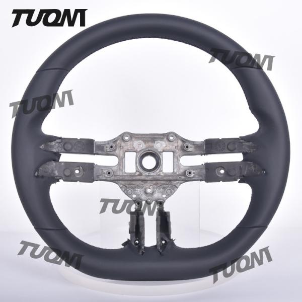 Sport Black Leather Mercedes Benz Steering Wheel Soft Grip Customizable