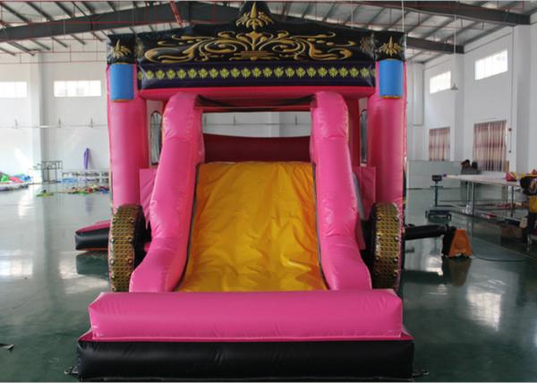 Princess Inflatable Combo With Full Printing ,Giant Inflatable Bouncers With Slide
