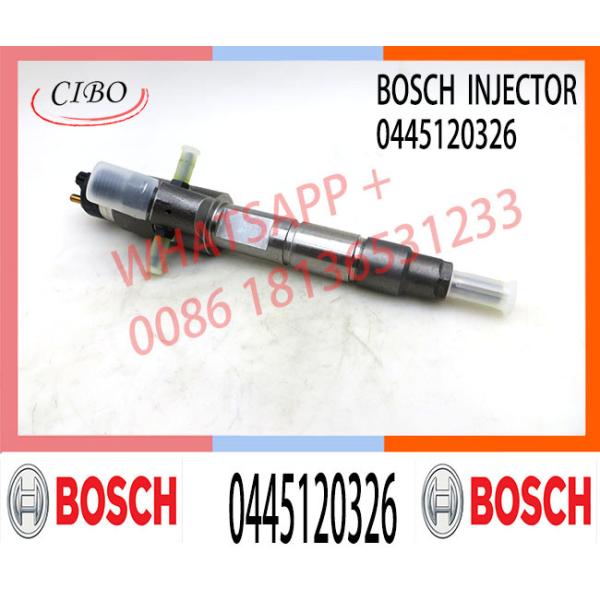 Genuine Neutral New Injector 107755-0200 0445120043 0445120326 Common Rail Fuel Truck Diesel Injector
