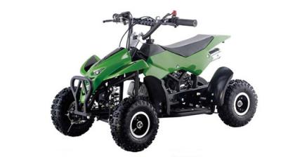 49cc ATV,2-stroke,air-cooled,single cylinder,gas:oil=25:1. Pull start,good quality!