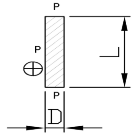 0.5 мм до 50 мм стеклянные оптические компоненты, сапфировые оптические стеклянные стержни