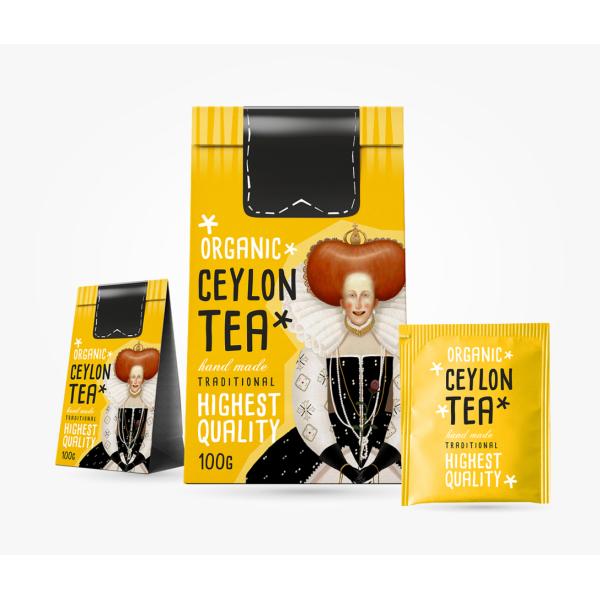 Custom Supplier of Resealable Stand-up Pouch Flexible Packaging for Tea & Coffee