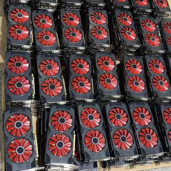 Tarjetas gráficas RX 580 personalizadas GDDR5 Tarjetas de video de 8 GB para juegos de ordenador de escritorio GPU Tarjeta gráfica RX 580