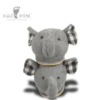 As sapatas das crianças de 18 x de 7cm aquecem sapatas infantis Grey Elephant Head Pattern