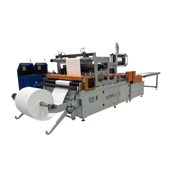 Auto Gluing Equipment for 300mm HEPA Mini Filters Fiberglass Pleating Manufacturing Line
