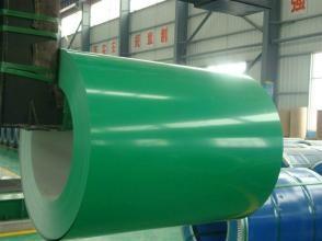 Colour Coated Galvalume Steel Sheet Lotus Green Color Commercial Sheet Metal Coil