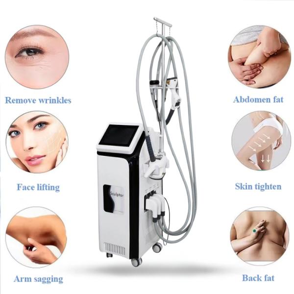 Body Contouring Vacuum RF Roller System Infrared RF Vacuum Cellulite Reduction Machine RF Vacuum Roller Body Sculpting Device