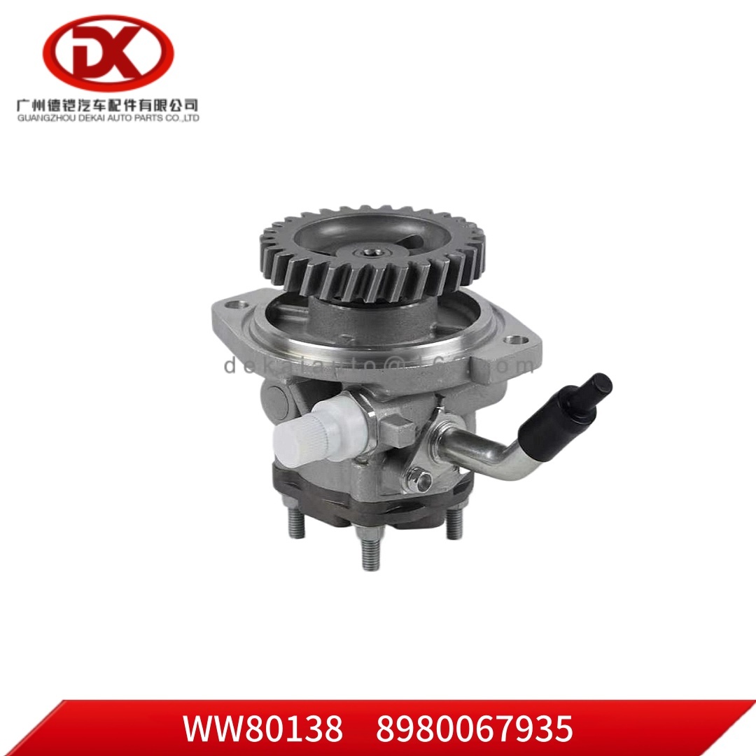Suitable For  ISUZU NPR NQR 4JB1 4HK1 ;Steering Pump ;8980067935 8 98006793 5; WW80138