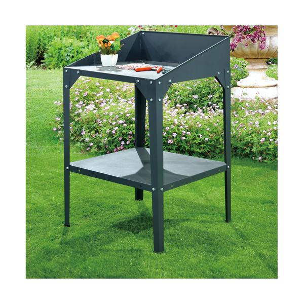 Anthracite Ral7016 Raised Garden Planter Box 0.6mm Thickness Galvanized Steel
