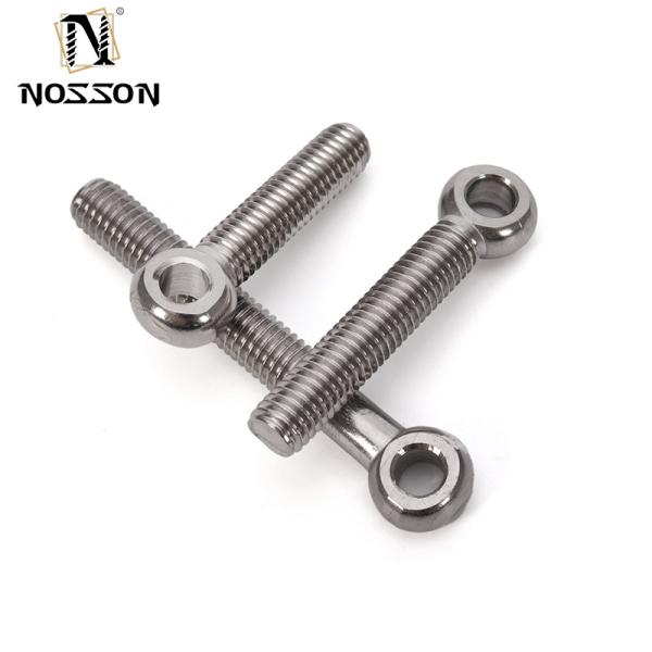 INCH Measurement System Stainless Steel DIN 444 Eye Bolt with Galvanized Finish Corrosion Resistant