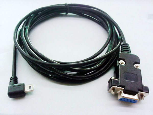 RS232/DB9 to mini usb Series Programing cable