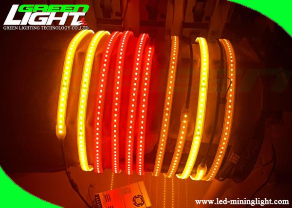 1100Lum Mining Led Strip Lights Silicone Gal Overmolding Anti Explosive For Coal Mine