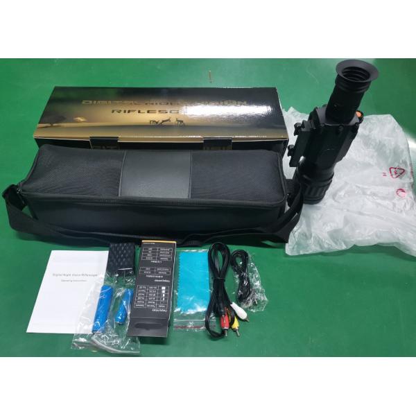 Черный объем ночного видения Monoculars 400-1700nm ночного видения 3X50 HD цифров ультракрасный