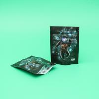 Lb Saco Mylar preto a granel Sacos Mylar à prova de crianças para armazenamento seguro e elegante
