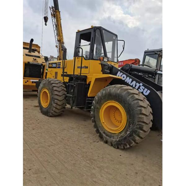 Komatsu WA380-3 Secondhand Loader with Komatsu SA6D114 Engine and Low Working Hours