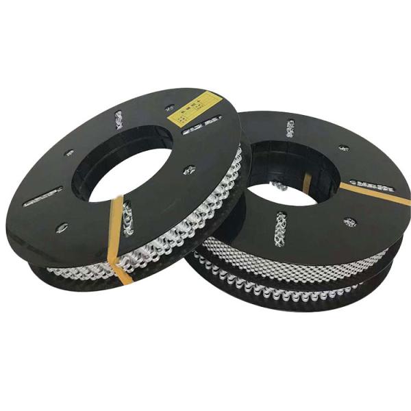 R Clips para salsichas Clips para carcaças de salsichas em rolos para vedação flexível de embalagens